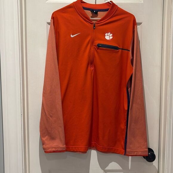 Nike South Carolina Clemson tigers pullover SZ Large - Picture 1 of 9